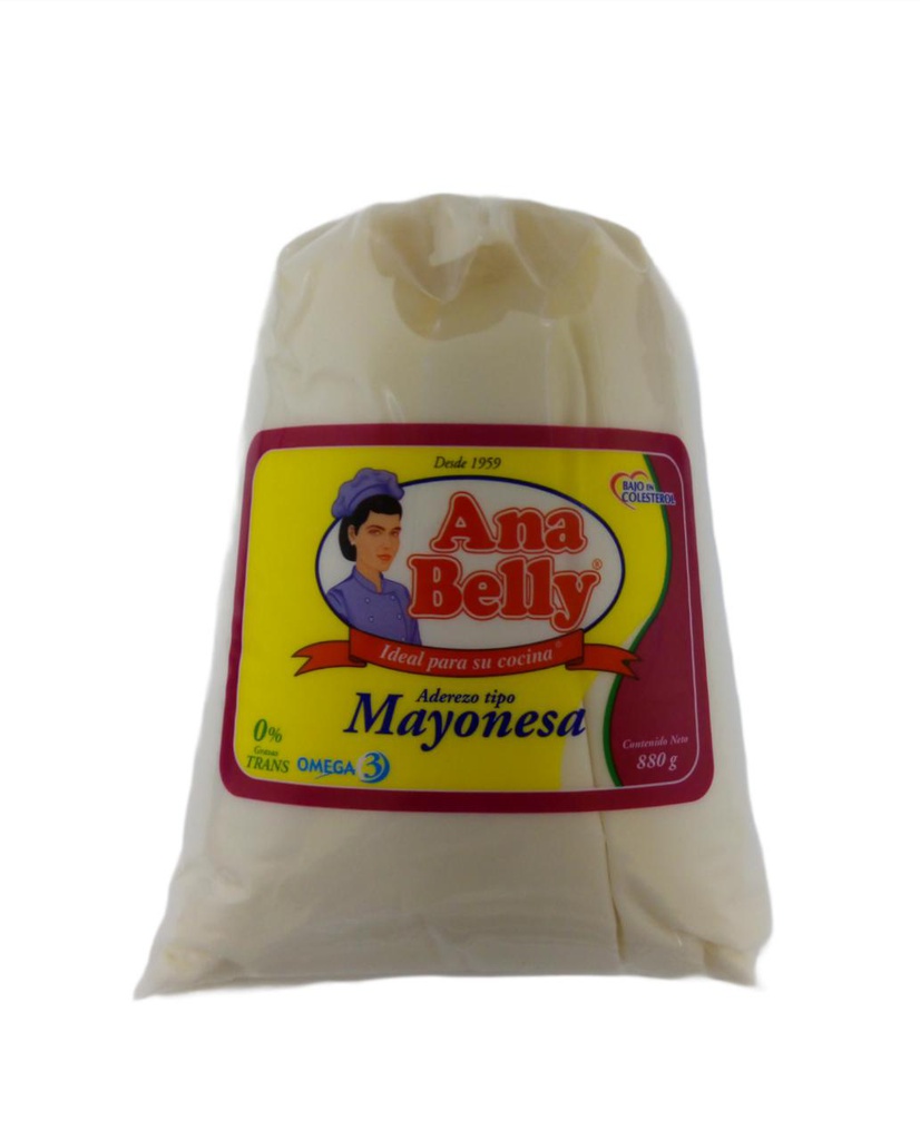 BOLSA DE MAYONESA ANA BELLY 880 G.