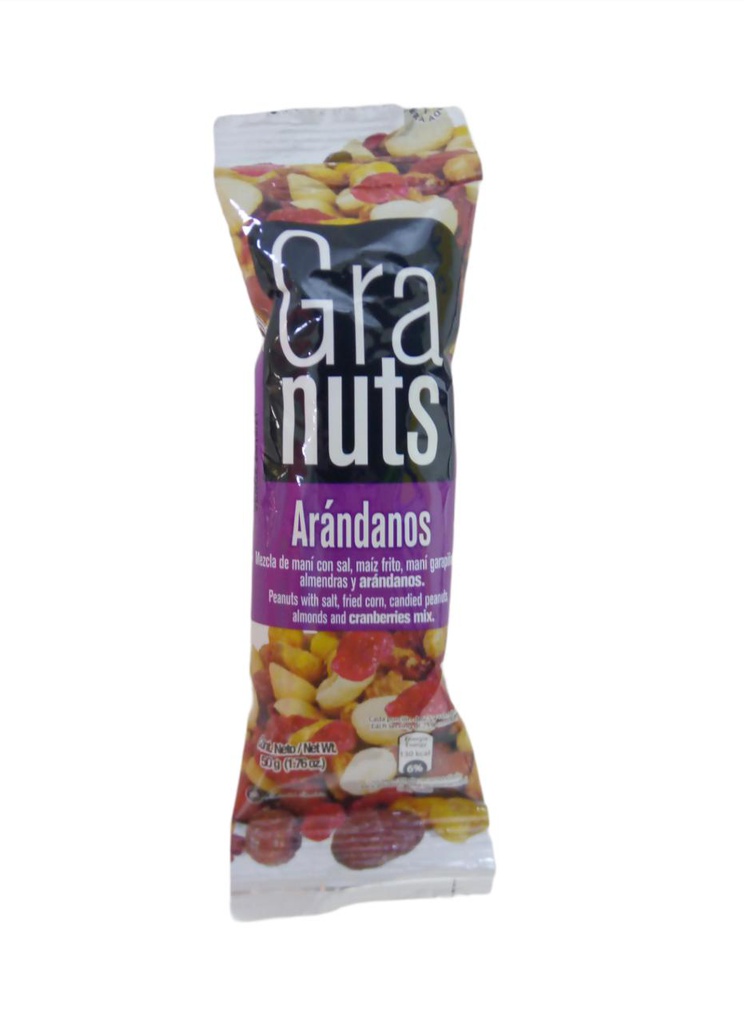 MEZCLA ARANDANOS GRANUTS 50 G