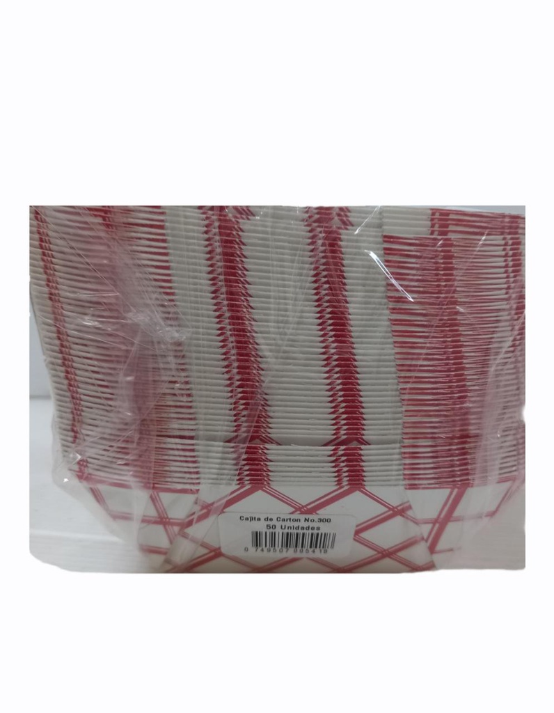 CAJITAS DE CARTON #300 P/COMID