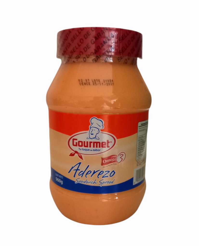 ADEREZO GOURMET 960GR