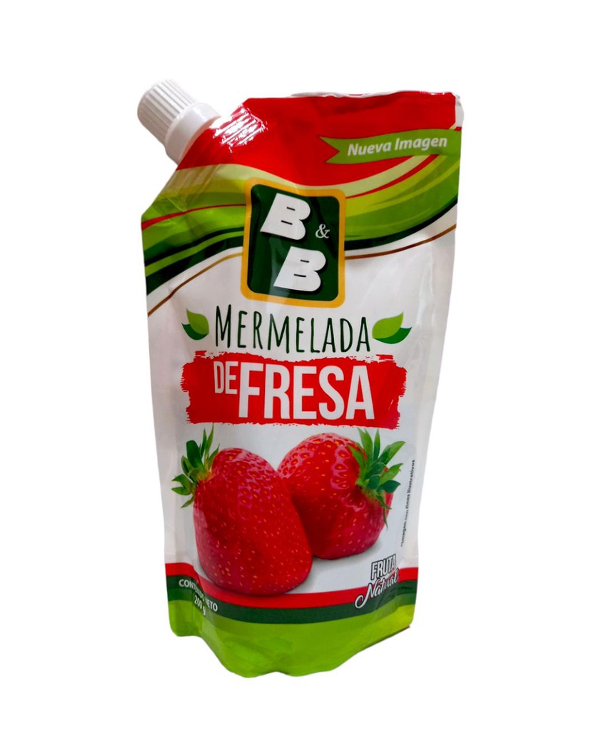 JALEA FRESA B&amp;B DOY PACK 200G