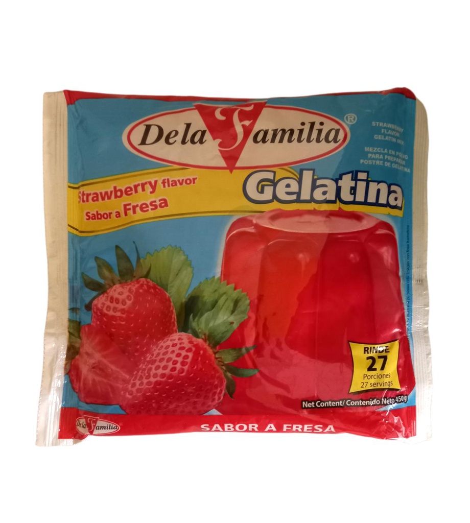 GELATINA DE LA FAMILIA FRESA 4