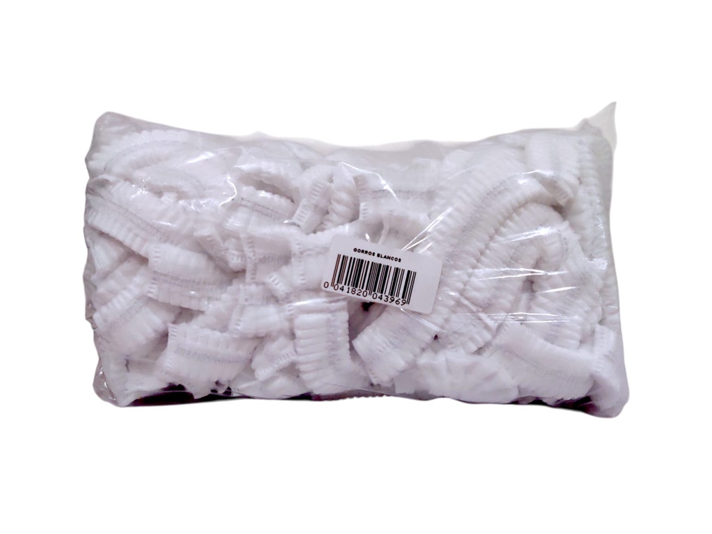 GORROS DESECHABLES BLANCOS MAY