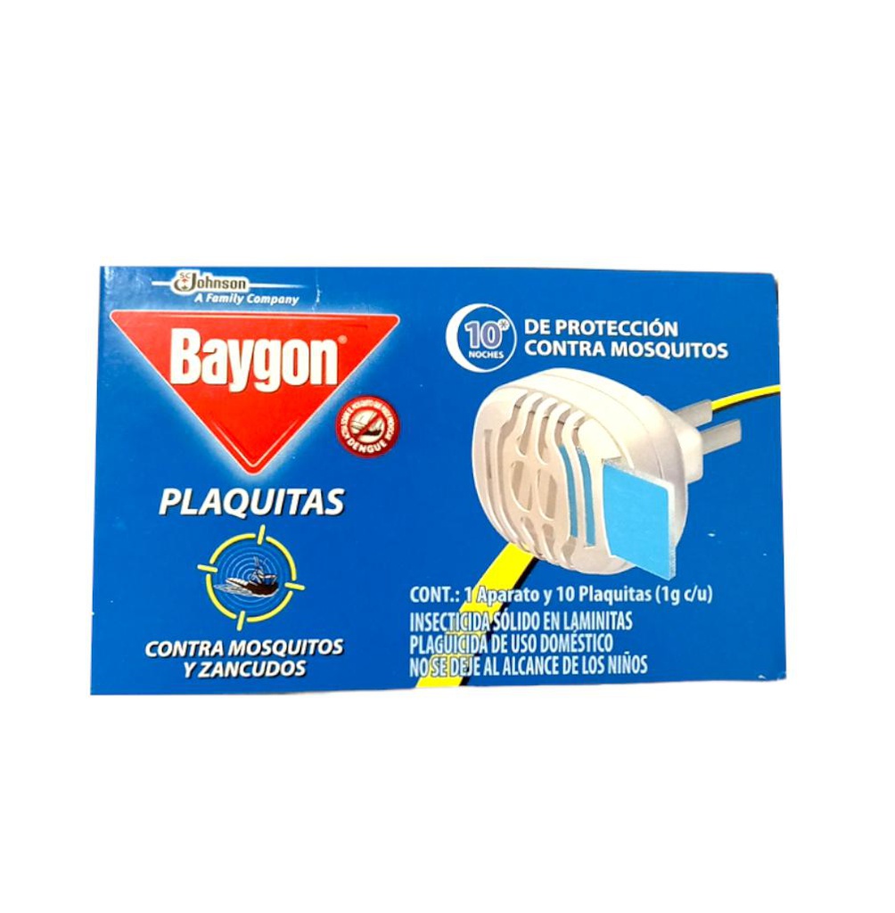 APARATO CON PLAQUITAS BAYGON
