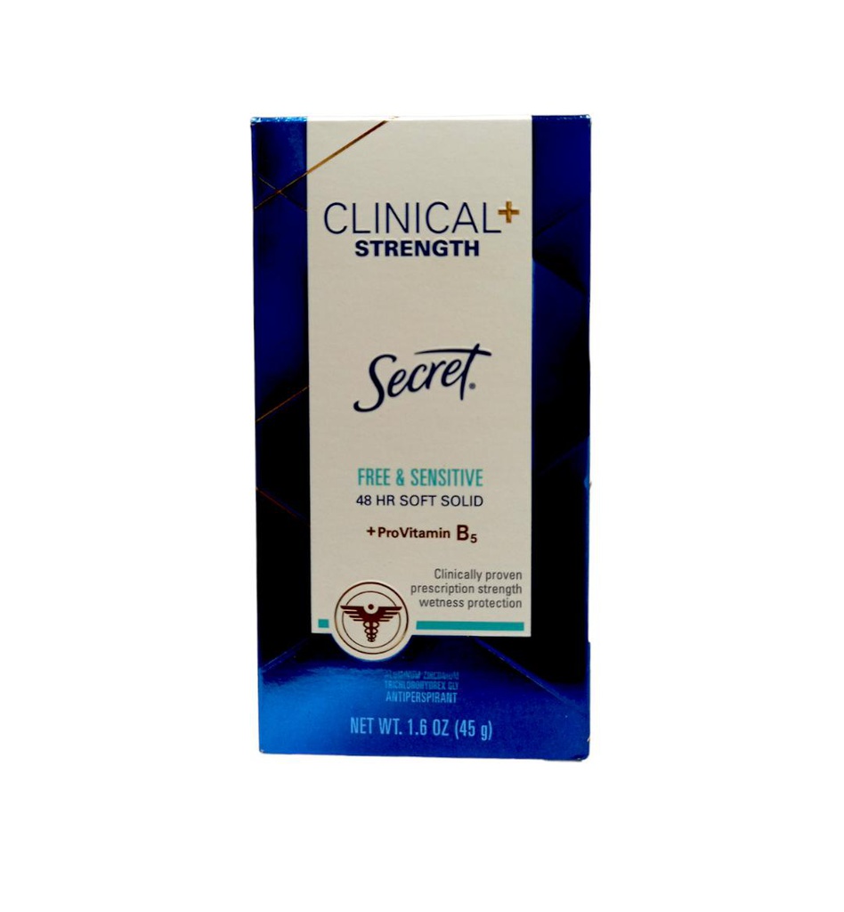 DESODORANTE SECRET CLINICAL 45