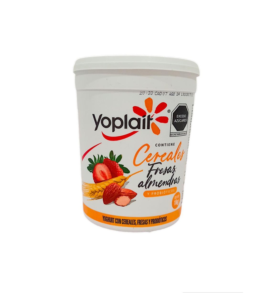YOGURT YOPLAIT FRESAS Y ALMEND