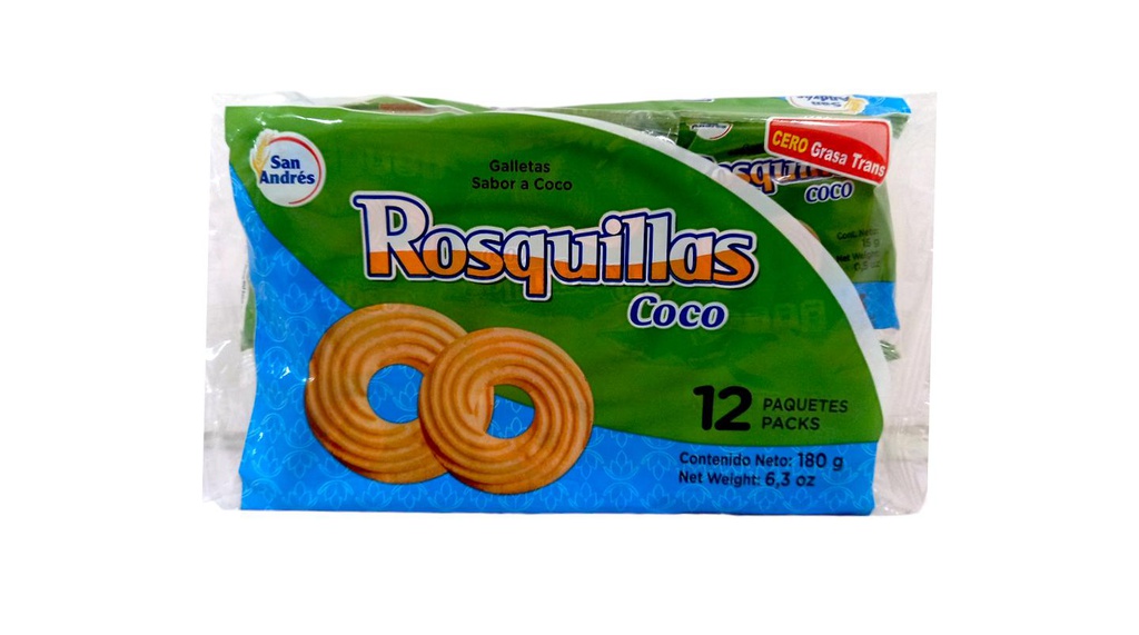 GALLETAS ROSQUILLAS COCO