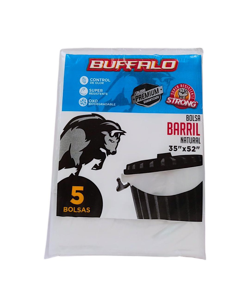 BOLSA DE BASURA NATURAL 35X52