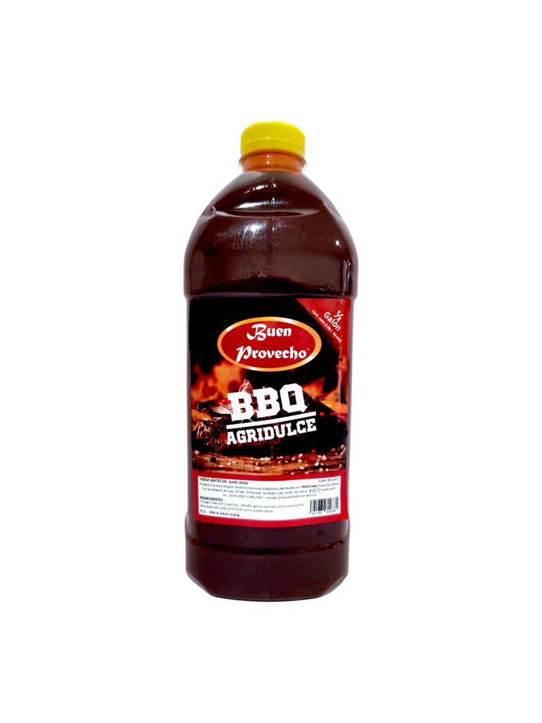 SALSA BBQ AGRIDULCE BP 1/2 G