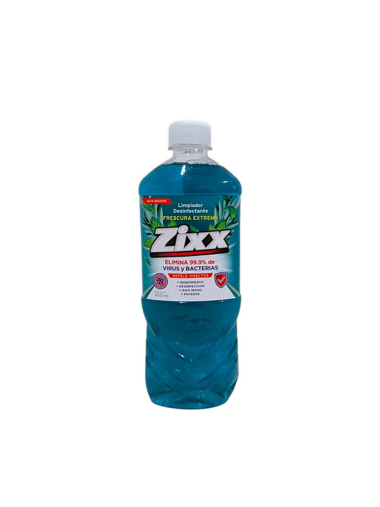 LIMPIADOR ZIXX FRESCURA  450ML