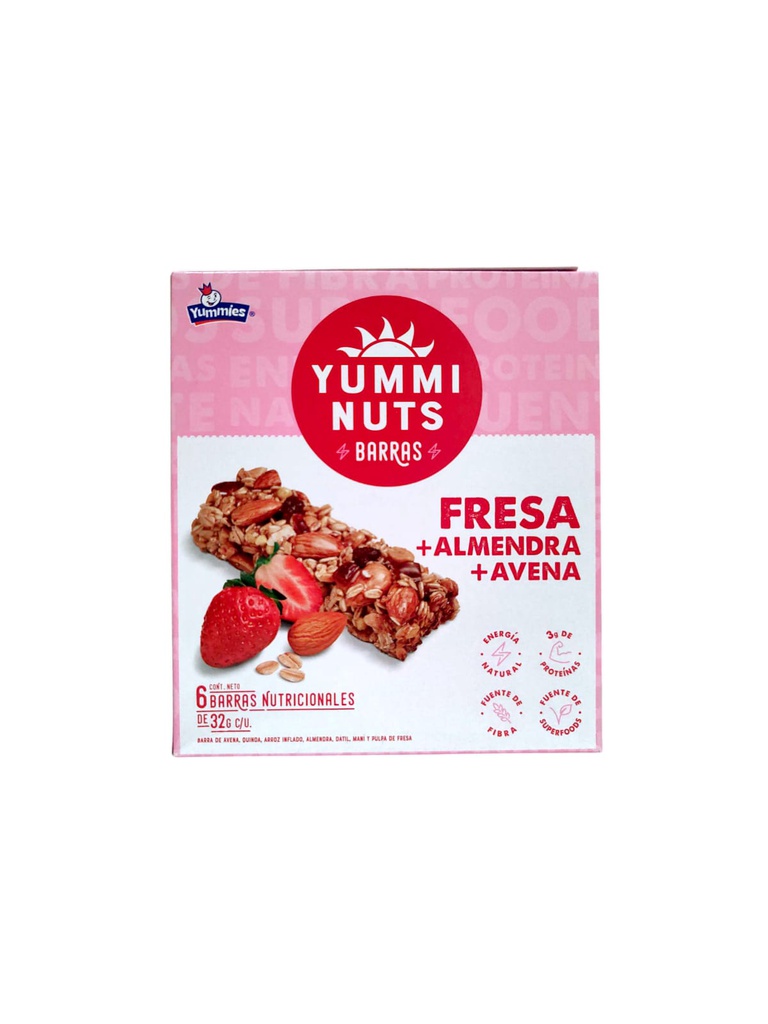 YUMMIES BARRA FRESA 192G