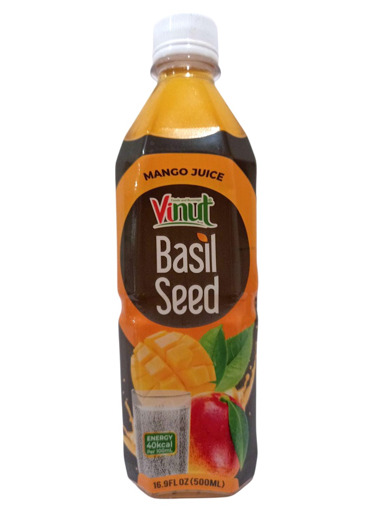 JUGO BASIL MANGO VINUT 500ML