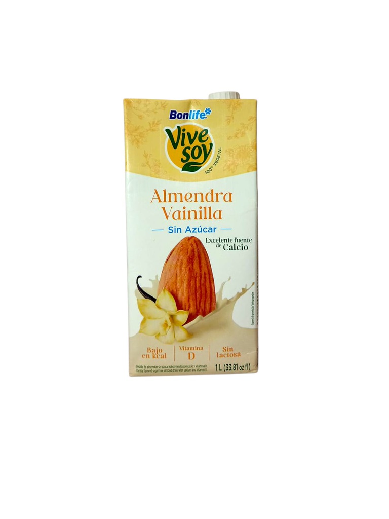 LECHE ALMENDRA VAINILLA 1L