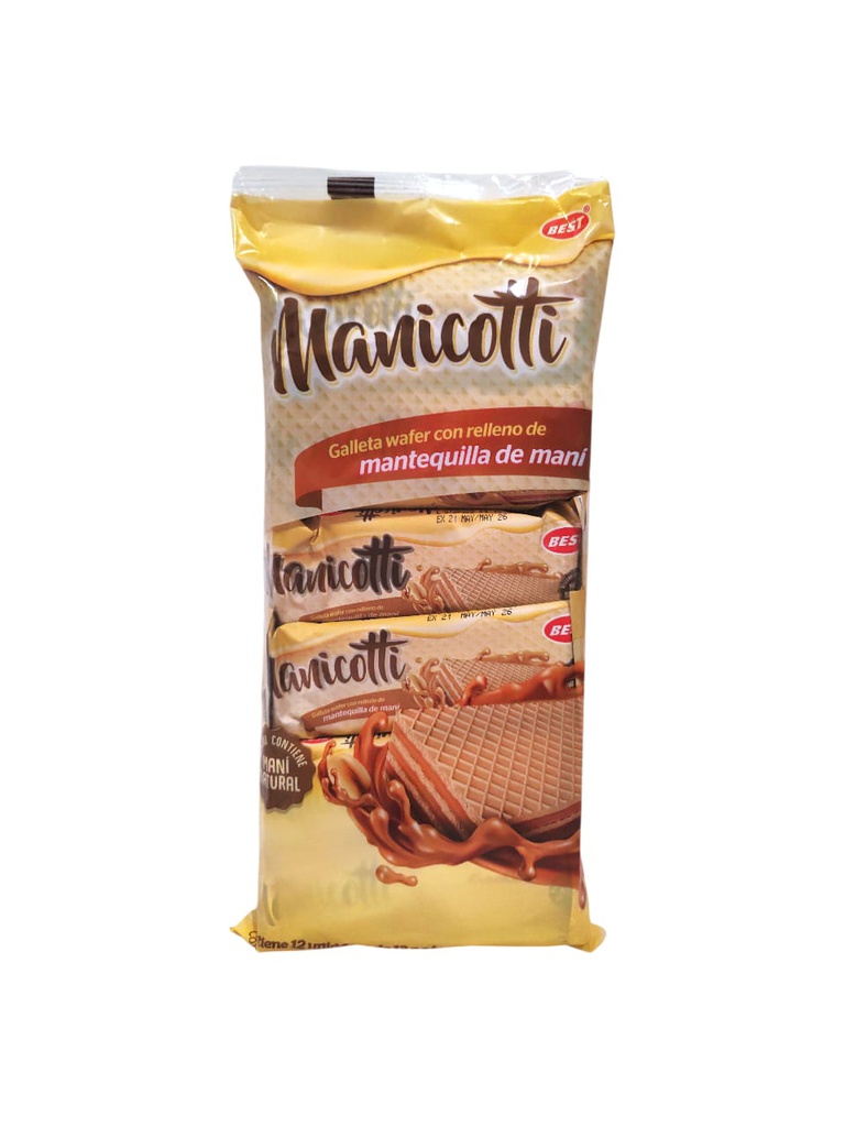 GALLETA MANICOTTI BEST12 UNI