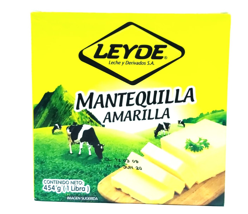 MANTEQUILLA AMARILLA LEYDE 1 L