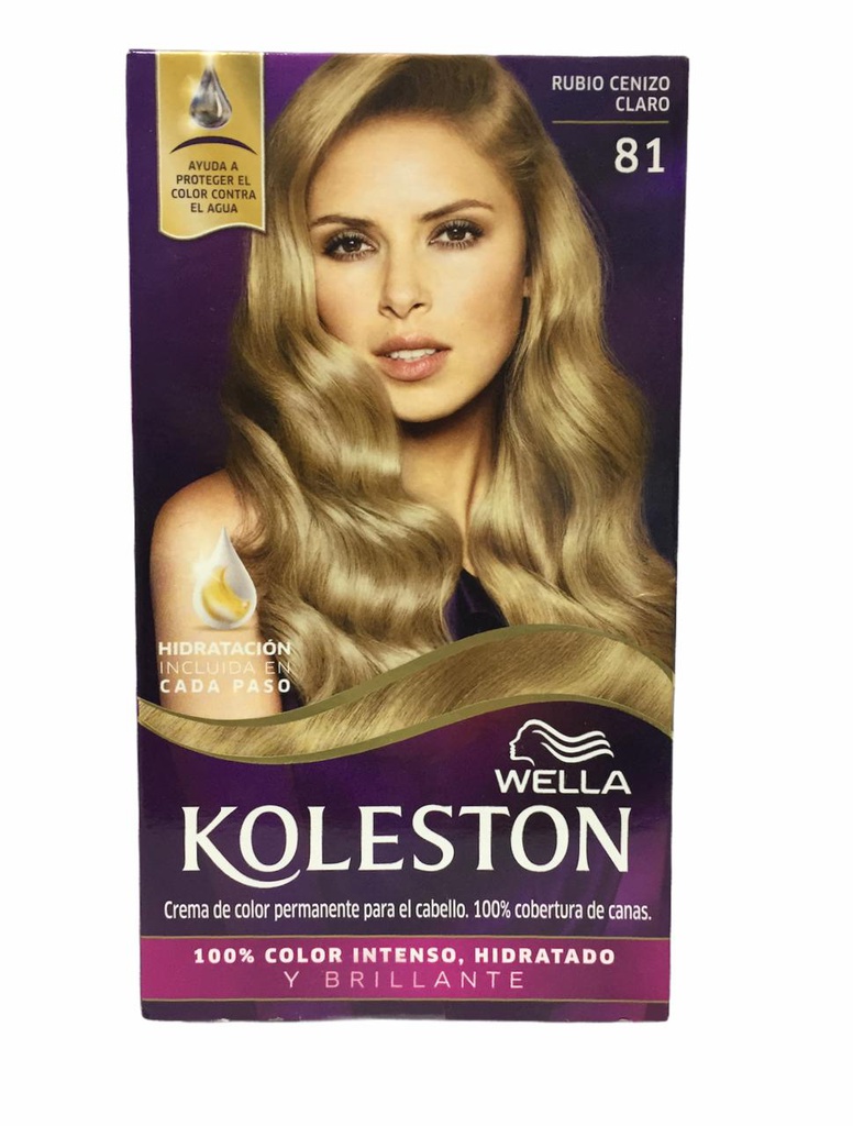 TINTE KOLESTON RUBIO CENIZ  81