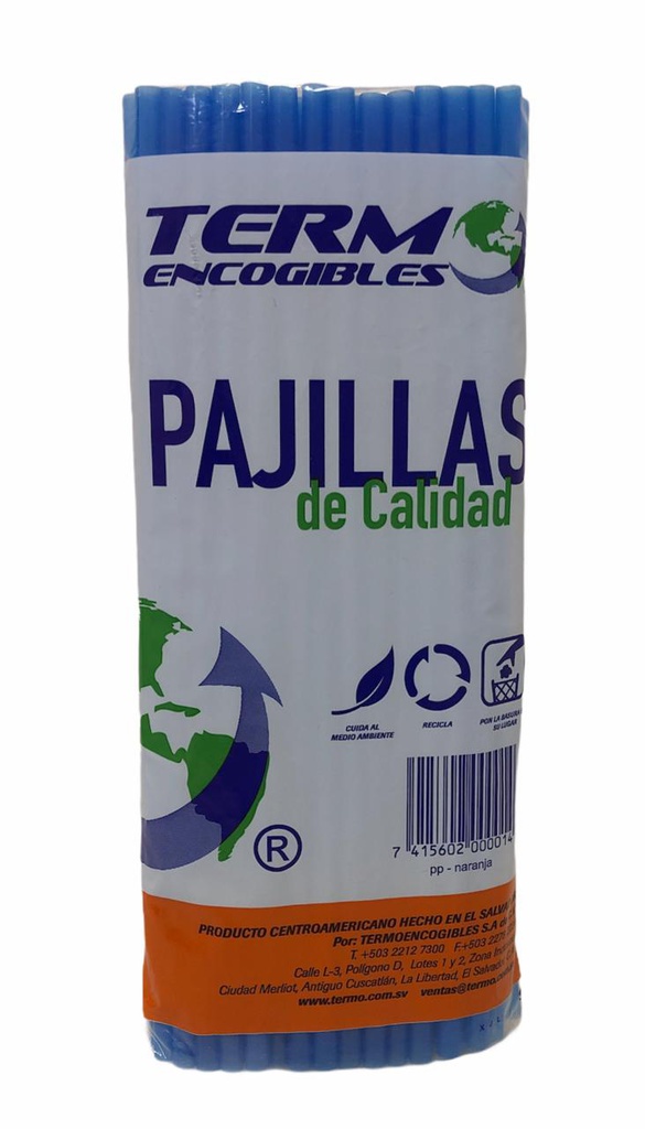 PAJILLAS SIN FORRO TERMO ENCOG