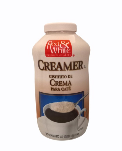[050700003542] CREMORA RED WHITE 35 OZ 