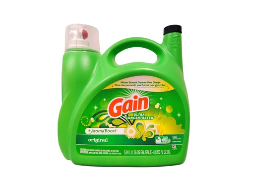[037000415596] DETERGENTE GAIN LIQULTRA 5 91L