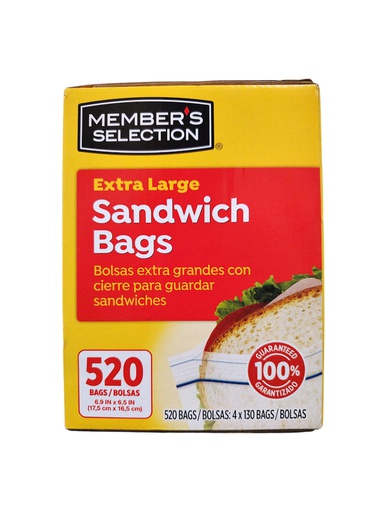 [607766401593] BOLSAS EXTRA GRANDE 520BOLSAS