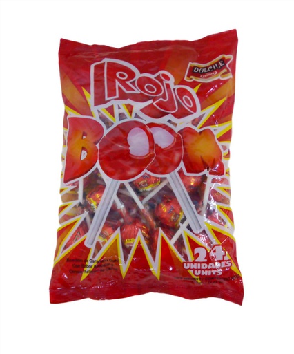 [7423386700426] BOMBON ROJO BOOM VENUS 25 U.