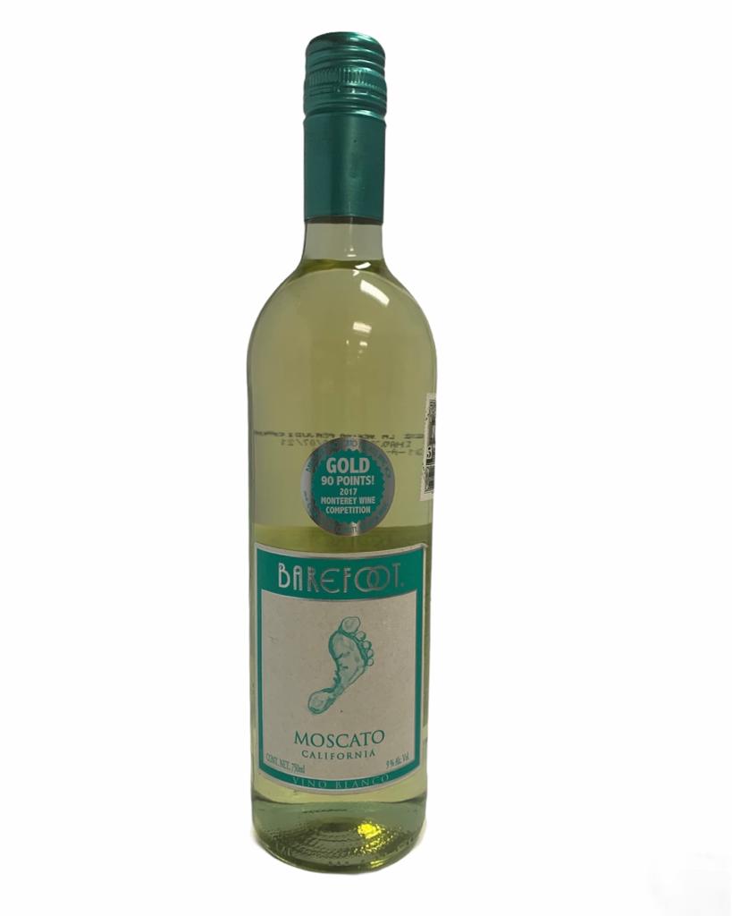 VINO BAREFOOT MOSCATO 750ML