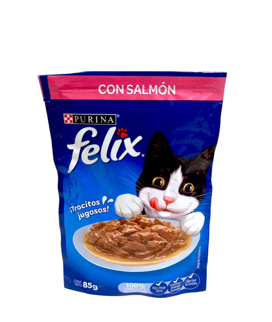 COMIDA GATO FELIX SALMON 85G