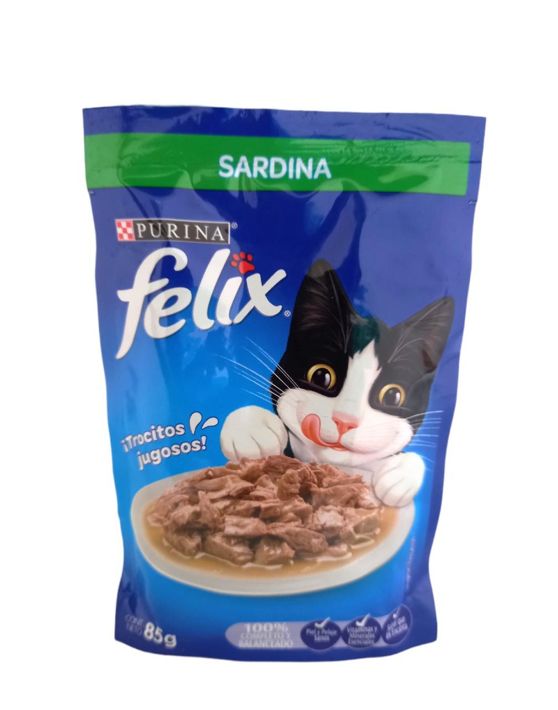 COMIDA P/GATO FELIX SARDIN 85G