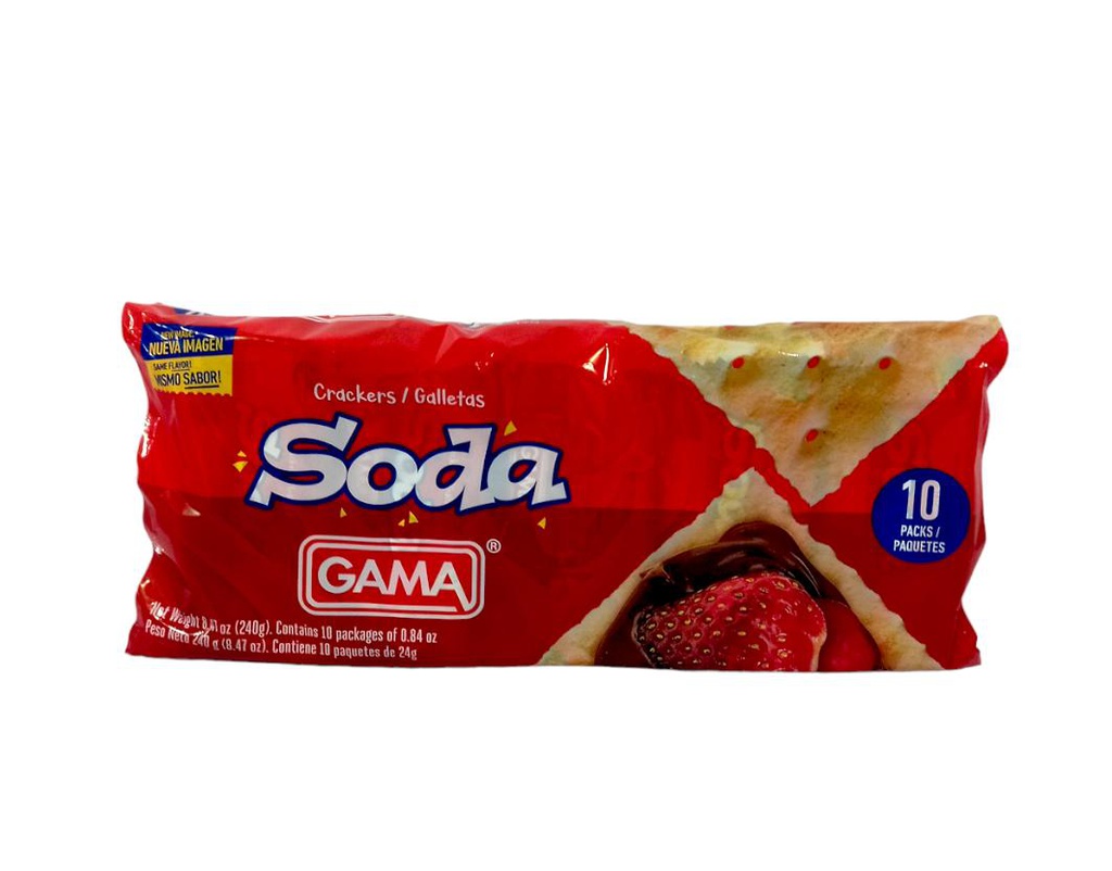 GALLETA GAMA SODA 27X10