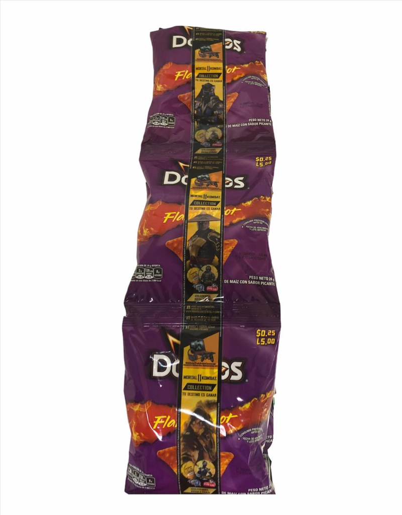 RISTRA DE DORITOS FLAMIN-HOT  24G