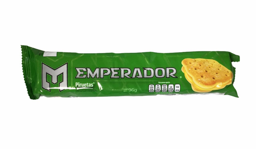 GALLETA EMPERADOR PIRUETAS 96G