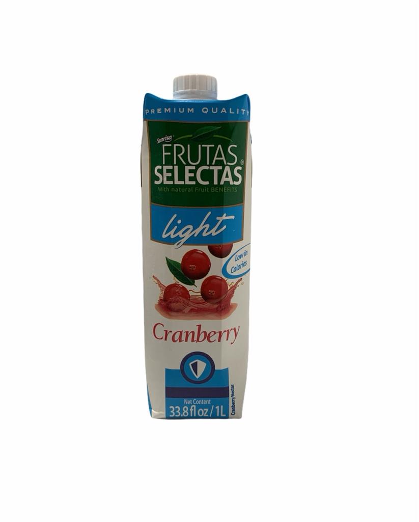 CRANBERRY FRUTAS SELECTAS LIGH