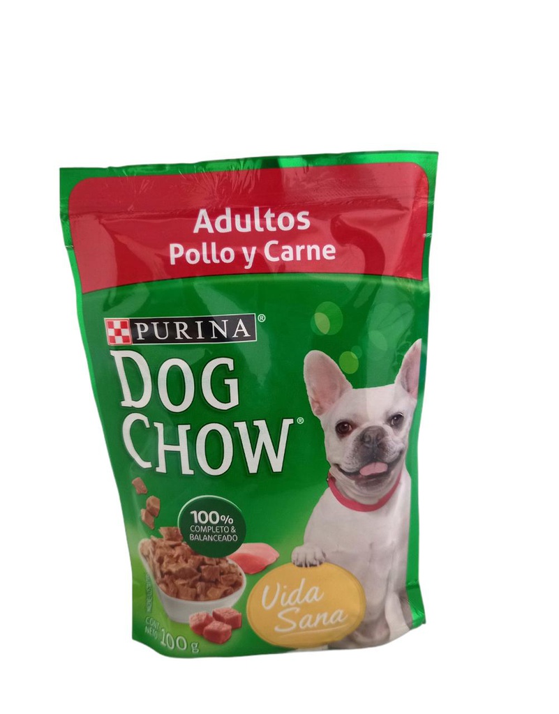 DOG CHOW ADUL POLLO/CARNE100G