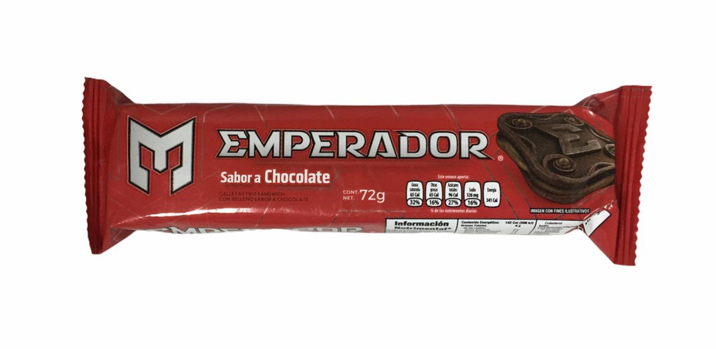 GALLETA EMPERADOR CHOCOLATE 72