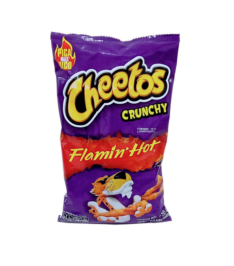 CHEETOS CRUNCHY FLAMIN 120G