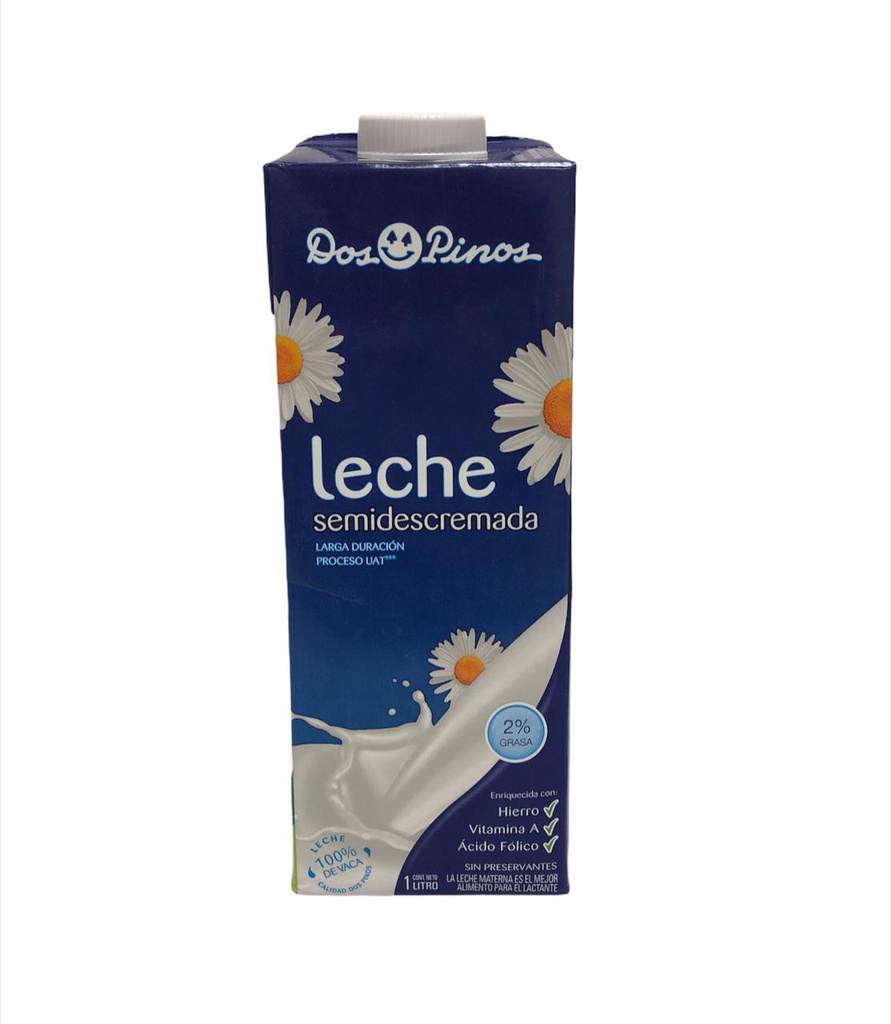 LECHE SEMIDESCREM  DOS PINOS 1