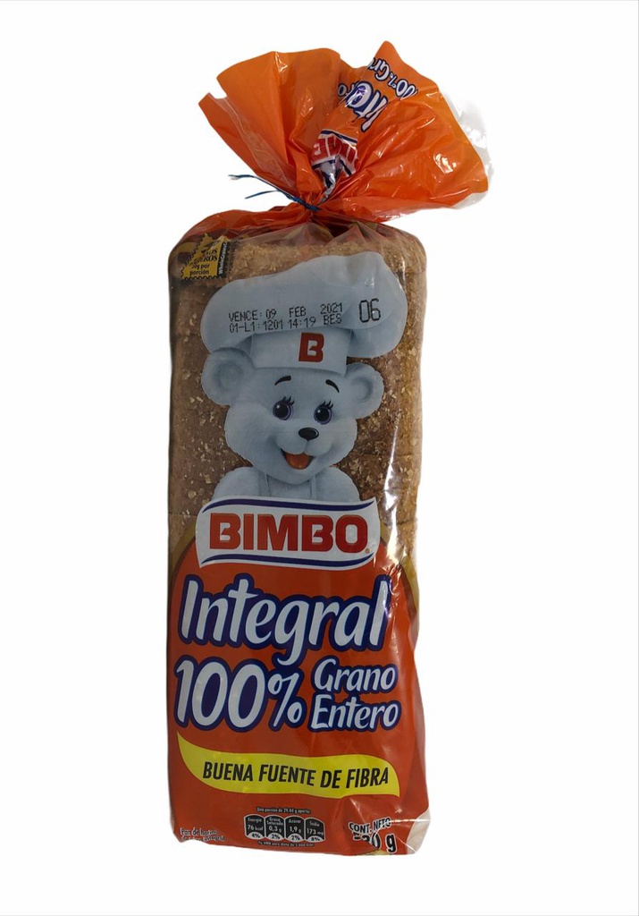 PAN MOLDE INTEGRAL BIMBO 530G