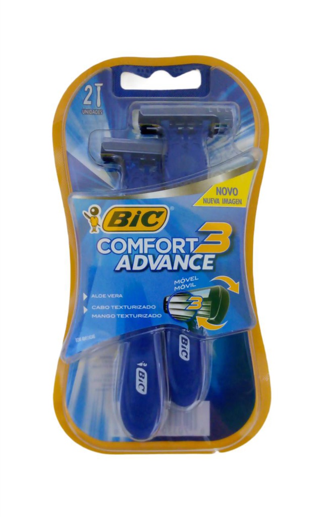 RASURADORA BIC COMFORT 3 PIEL 