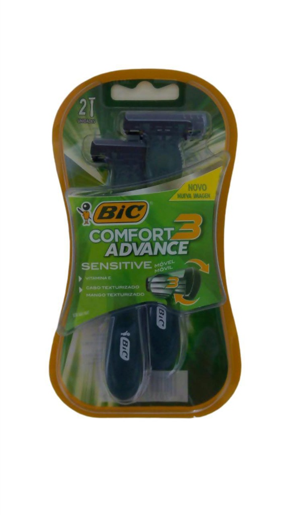 RASURADORA BIC COMFORT 3 2 UDS