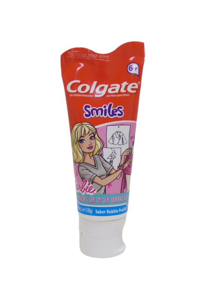 PASTA COLGATE INFANTIL BARBIE 