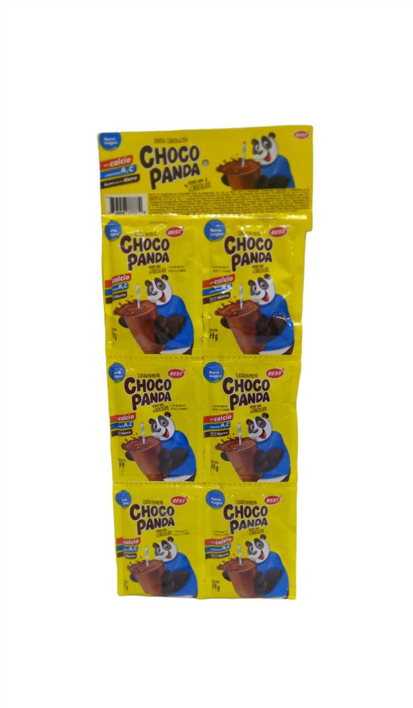 CHOCO PANDA RISTRA 12 UNIDADES