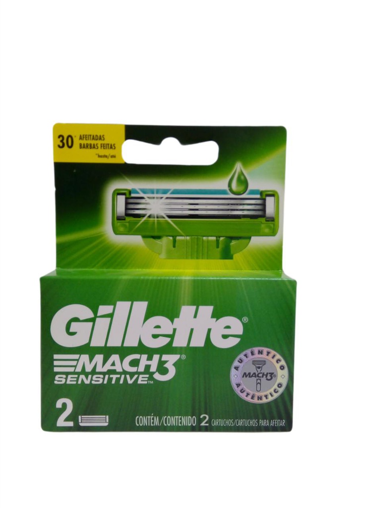 GILLETTE MACH 3 SENSITIVE REPU