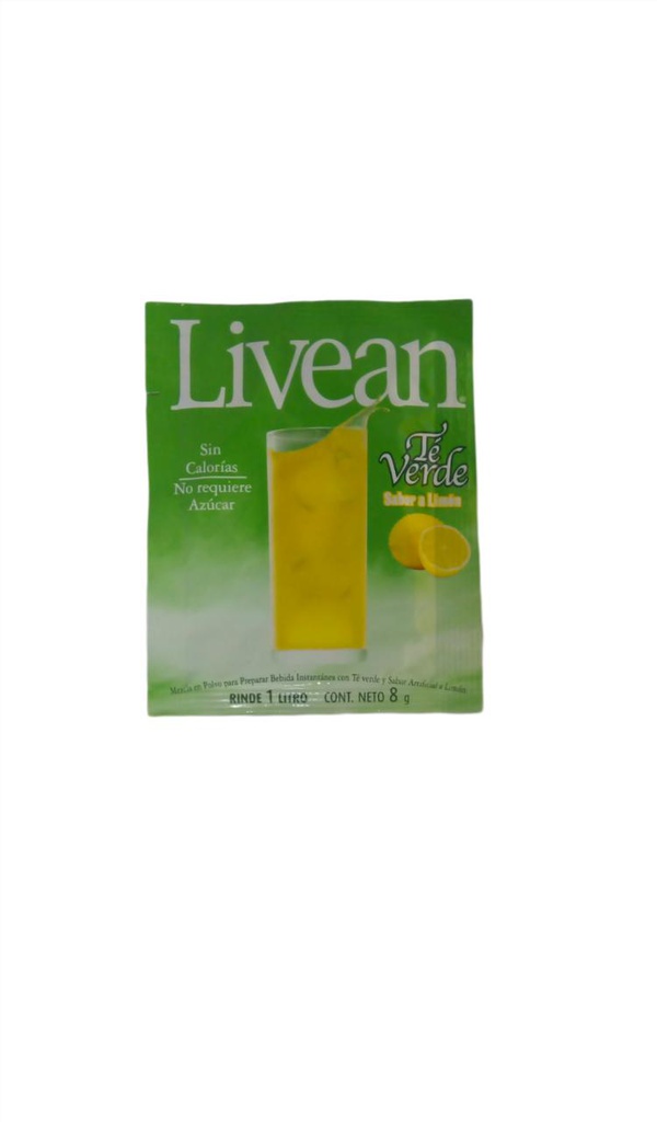 LIVEAN TE VERDE LIMON 8G