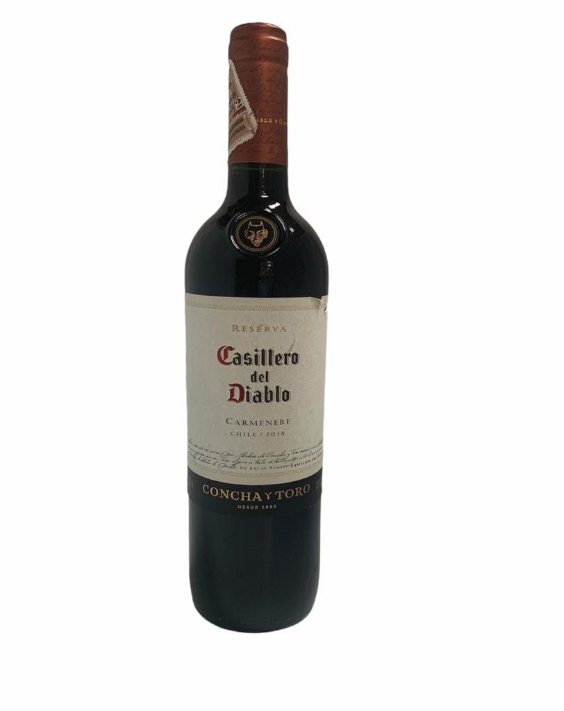 VINO CASILLERO DEL DIABLO 750M