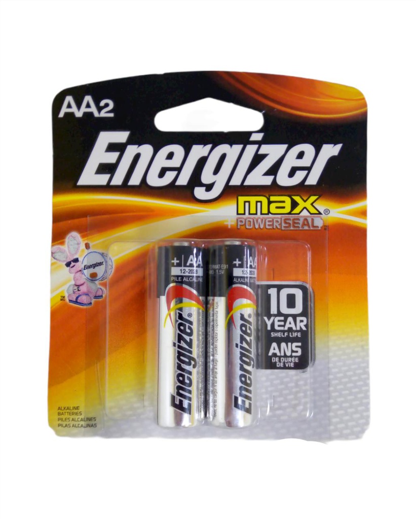 BATERIA ENERGIZER MAX AA2  2UNIDADES