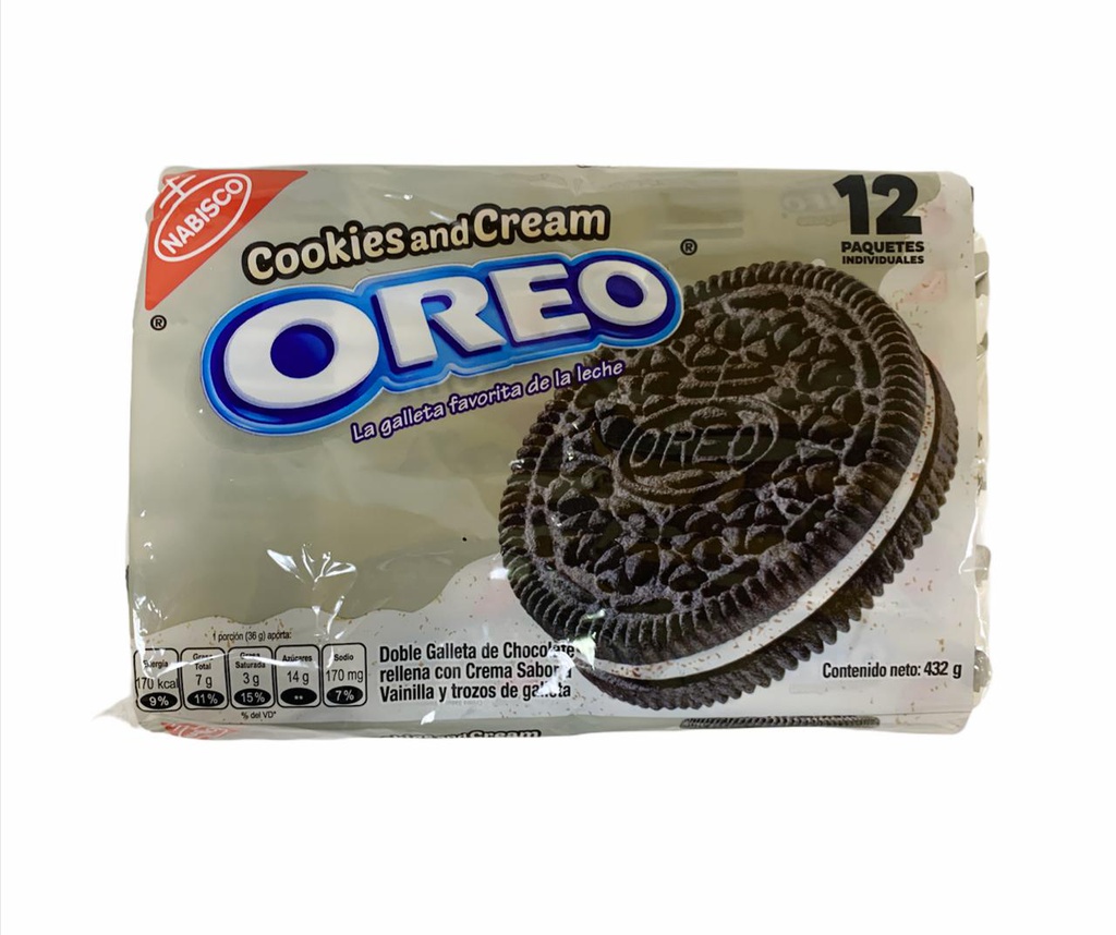 NABISCO OREO COOKIES &amp; CREAM 4