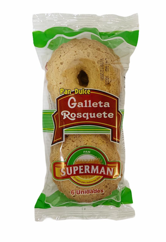 GALLETA ROSQUETE 6 UNIDA