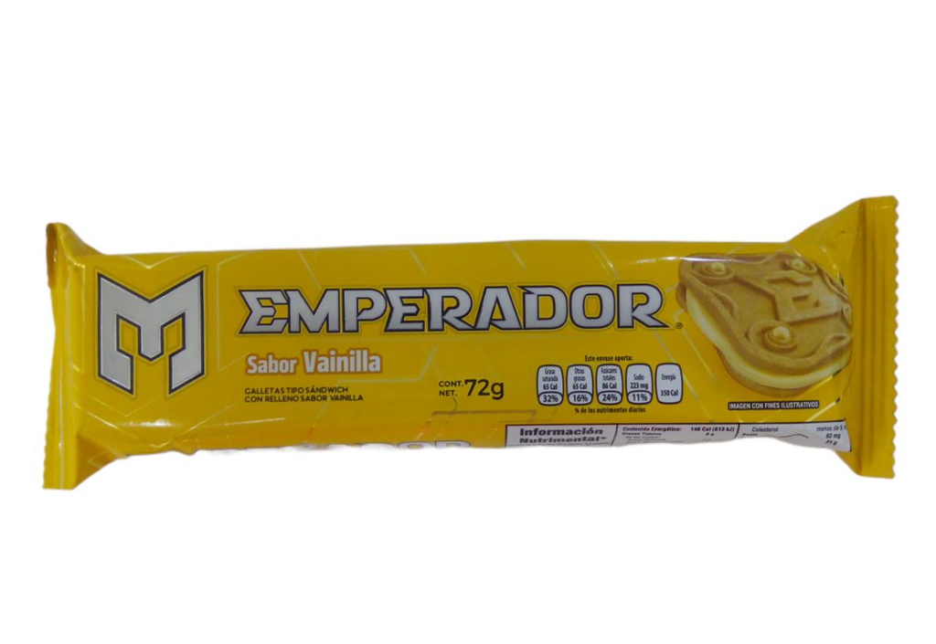 EMPERADOR VAINILLA 72G