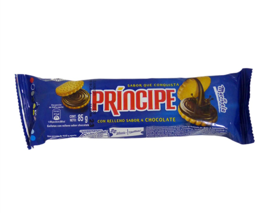 GALLETA PRINCIPE C/RELLENO CHO