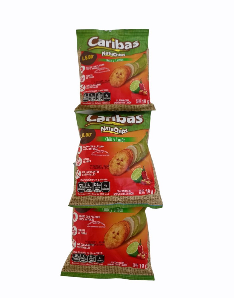 CARIBAS CHILE Y LIMON RISTRA